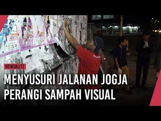 Menyusuri Jalanan Jogja Perangi Sampah Visual