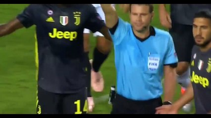 Tình huống nhận thẻ đỏ của CR7 trong trận đấu với Valencia