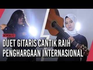 Duet Gitaris Cantik Raih Penghargaan Internasional