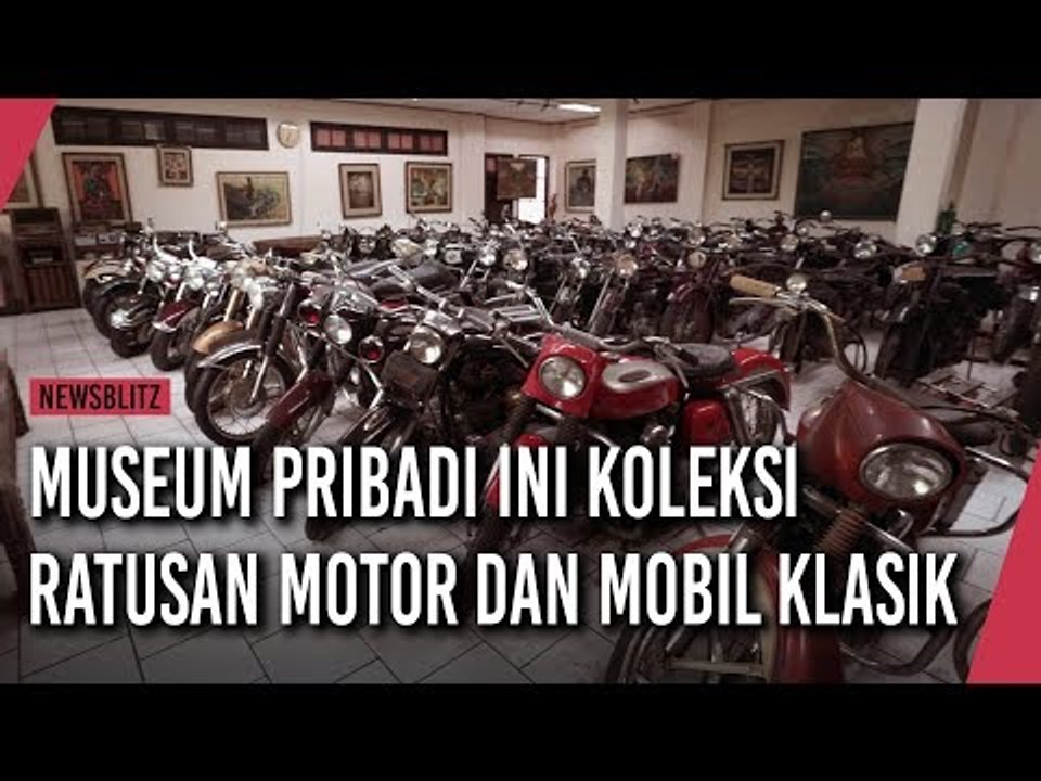 Museum Pribadi Ini Koleksi Ratusan Motor dan Mobil Kuno