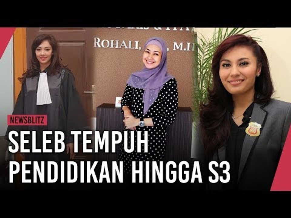 Seleb yang Tempuh Pendidikan Hingga Doktor