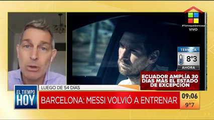 Lio Messi se hizo el test para saber si tiene COVID 19