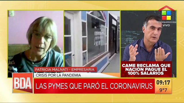 Coronavirus | Dueña de PYME: Pudimos pagar marzo y tomamos un crédito para pagar abril