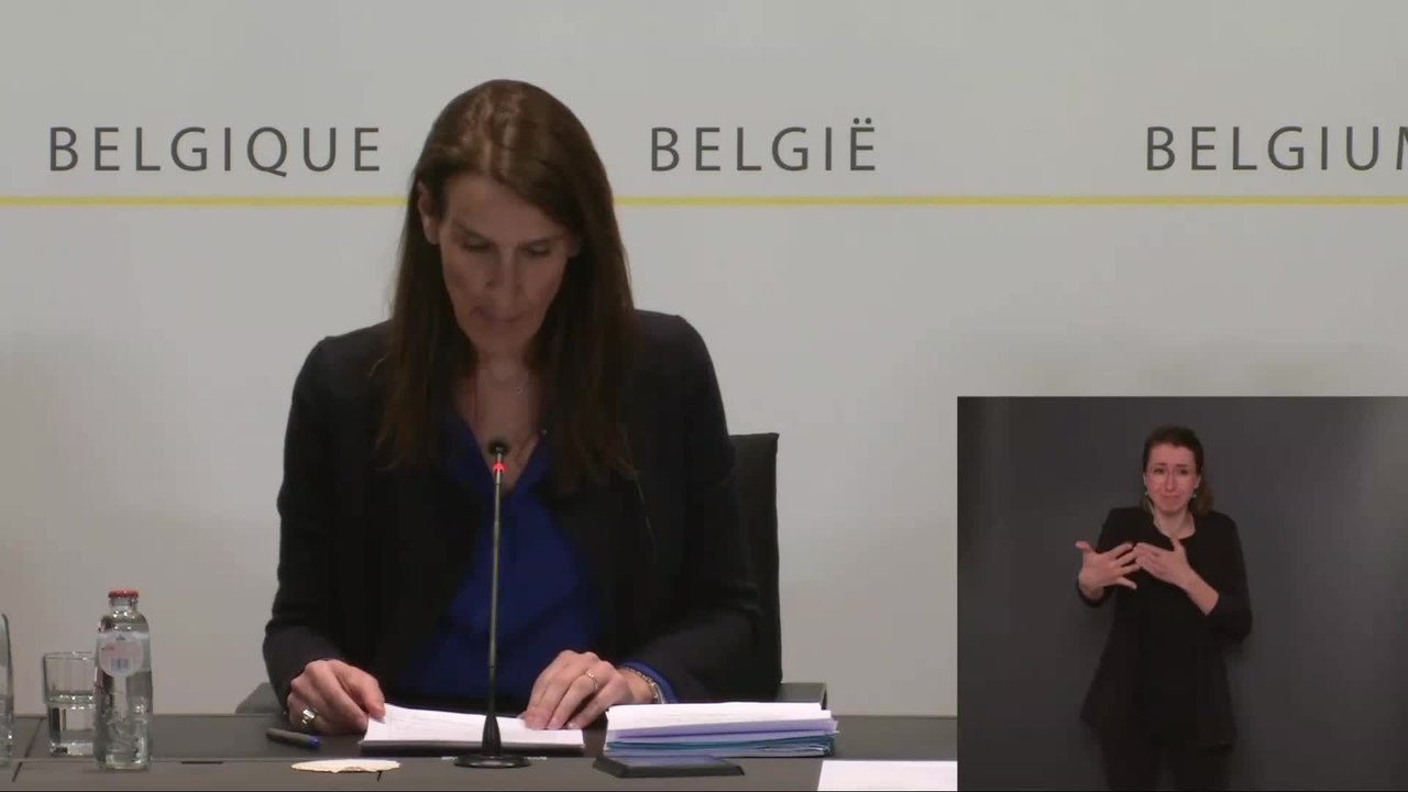 Visites à domicile: les explications de Sophie Wilmès