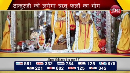 गोविंददेवजी मंदिर में 7 मई से सजेगी जलविहार झांकी