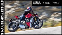 2020 Ducati Streetfighter V4 S First Ride