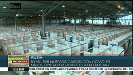 Gobierno ruso habilita 120 mil nuevas camas en hospitales por pandemia