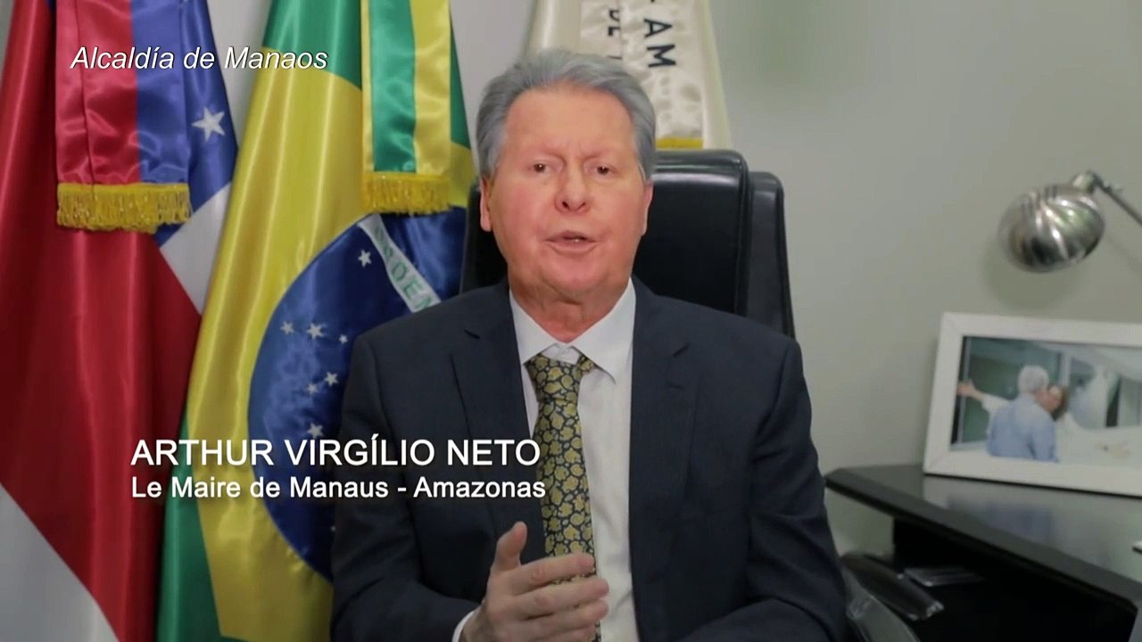 Alcalde de Manaos pide ayuda internacional para enfrentar pandemia de coronavirus