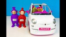 CAR RIDE and Dinner Night Out with TELETUBBIES TOYS-