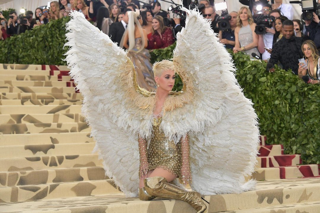 Katy Perry’s Would-Be Met Gala Look Was a Pregnant Version of Madonna’s Iconic Cone Bra
