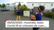 Incendie, tests Covid-19 et crieuses de rues … Cinq infos bretonnes du 06 mai