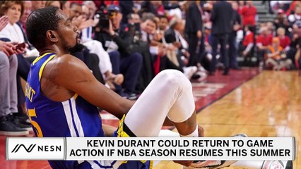 Kevin Durant Could Play In Games If NBA Resumes This Summer
