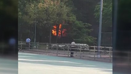 경기도 안양 야산에서 불...다친 사람 없어 / YTN