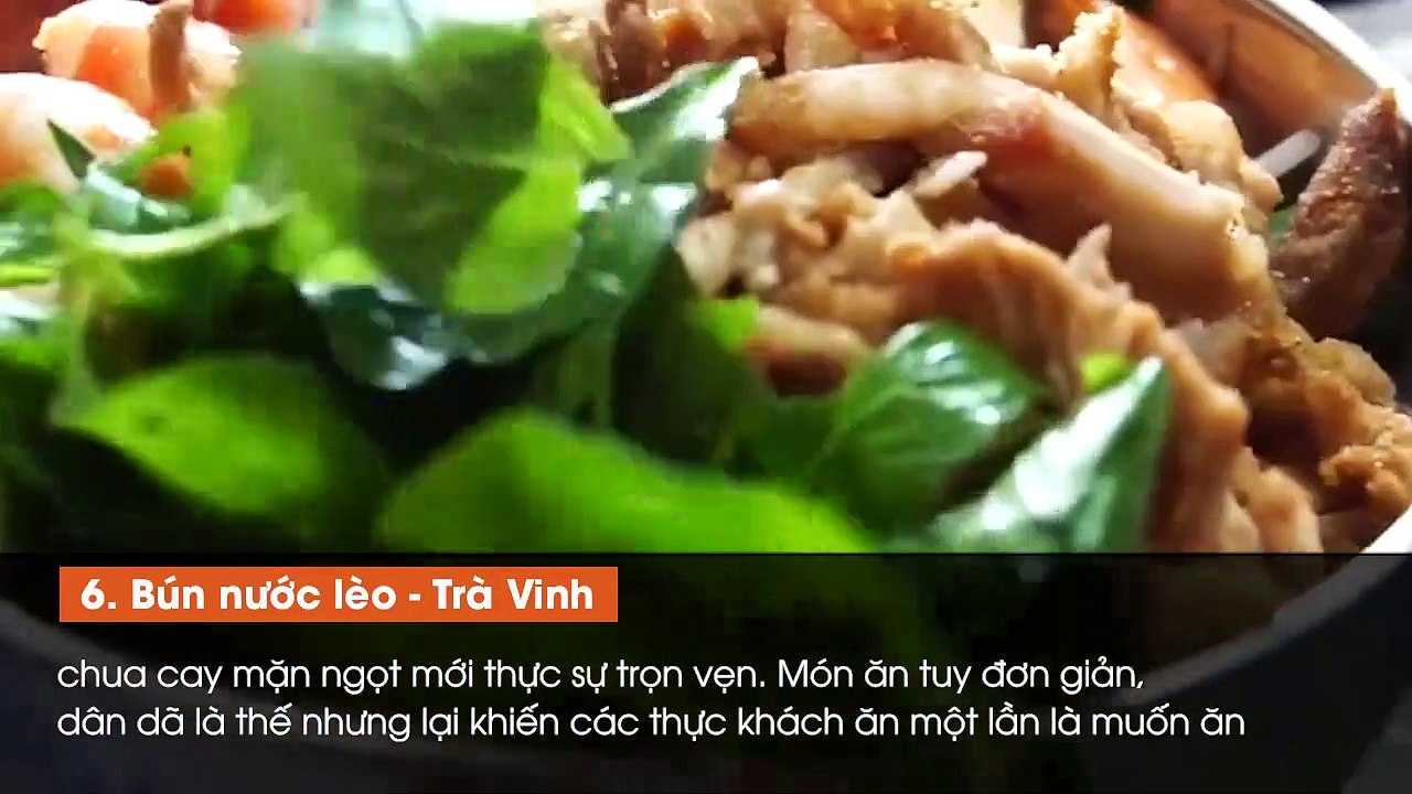 miền Tây trong 13 món ăn đặc sản của vùng sông nước