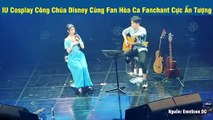 IU Cosplay Công Chúa Disney Cùng Fan Hòa Ca Fanchant Cực Ấn Tượng