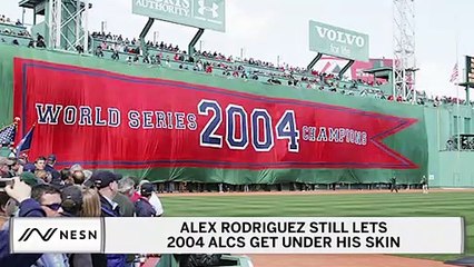 Alex Rodriguez Still Gets Grey Hairs From 2004 ALCS vs. Red Sox