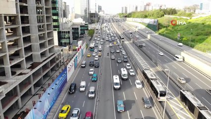 İstanbul trafiği korona virüs öncesi haline geri döndü