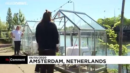 Holanda impulsa pequeños invernaderos en restaurantes contra el coronavirus