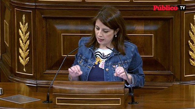 Adriana Lastra: de los 37 insultos en 15 minutos al informe falso de un señor australiano