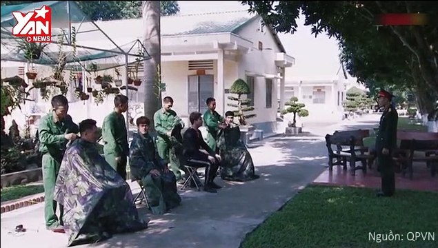 Sao nhập ngũ tập 2 cắt tóc