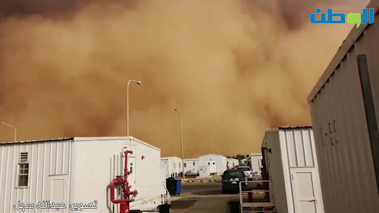 Impressionnante tempête de sable dans le nord de l'Arabie Saoudite ! 05 Mai 2020