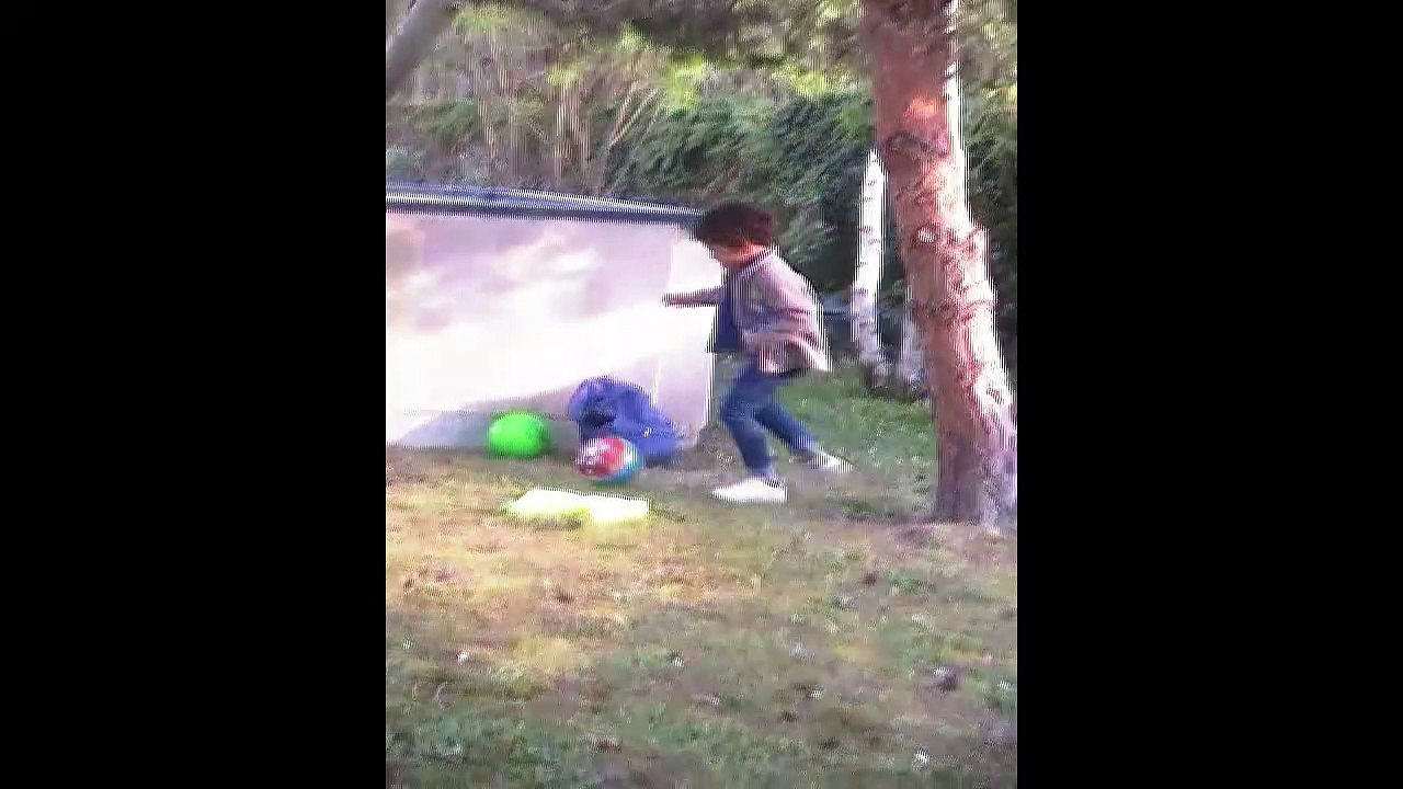 La famille Marie Sainte en confinement