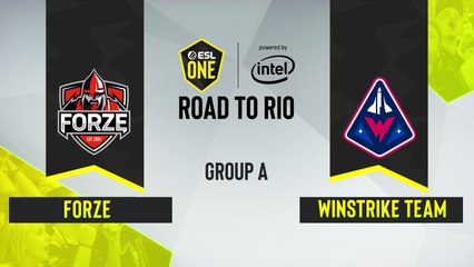 CSGO - forZe vs. Winstrike Team [Nuke] Map 2 - ESL One Road to Rio - Group A - CIS
