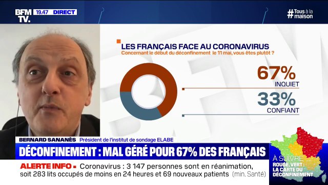 Coronavirus: selon un sondage Elabe pour BFMTV, 67% des Français sont inquiets du déconfinement