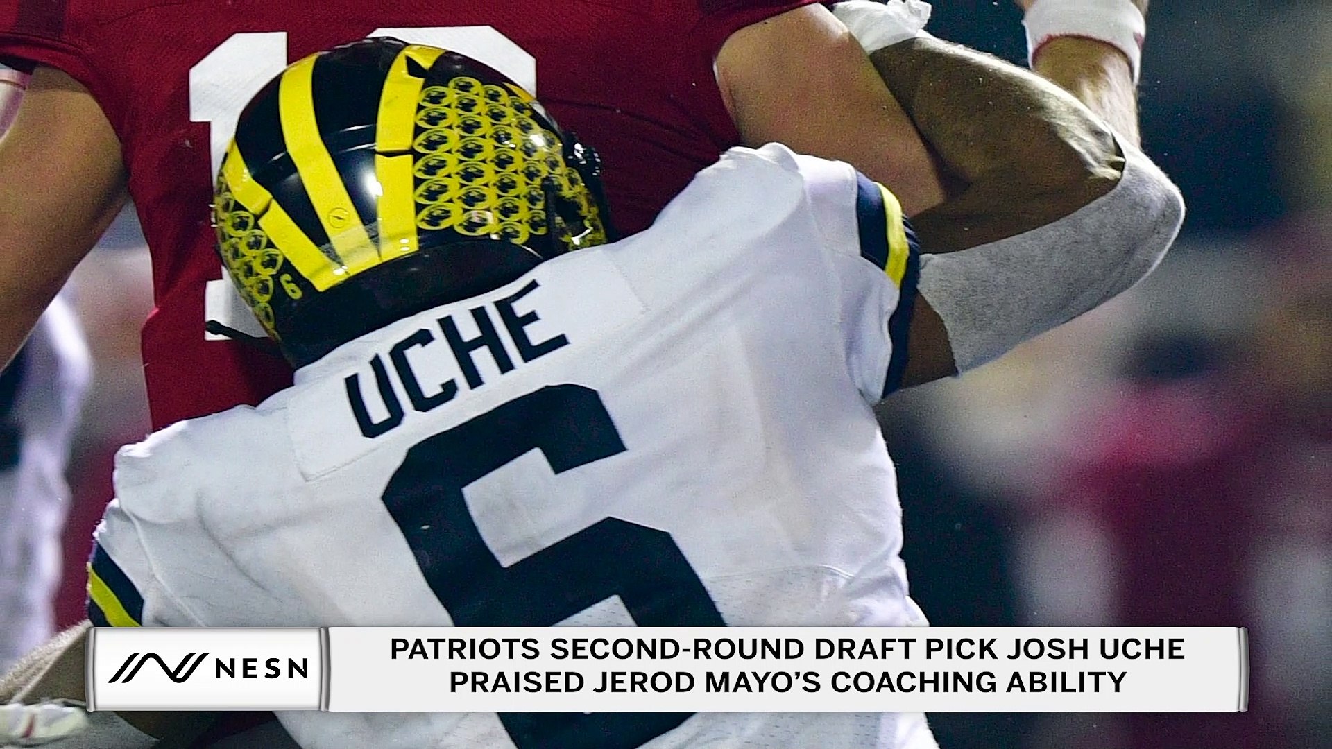 Patriots Second-Round Pick Josh Uche Praises Coach Jerod Mayo - video  Dailymotion