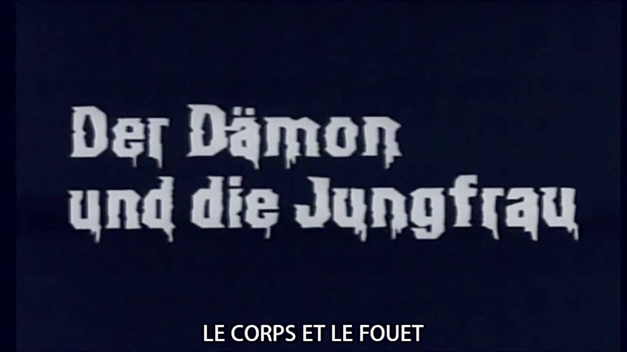LE CORPS ET LE FOUET (1963) Bande Annonce Allemande S.T.Fr.