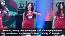 Cuối cùng cũng có ngày thiên thần lai Nancy đứng đầu BXH idol vừa có tài vừa có sắc của Kpop