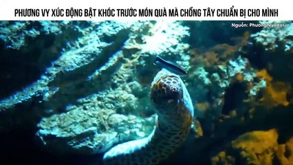 PHƯƠNG VY XÚC ĐỘNG BẬT KHÓC TRƯỚC MÓN QUÀ MÀ CHỒNG TÂY CHUẨN BỊ CHO MÌNH