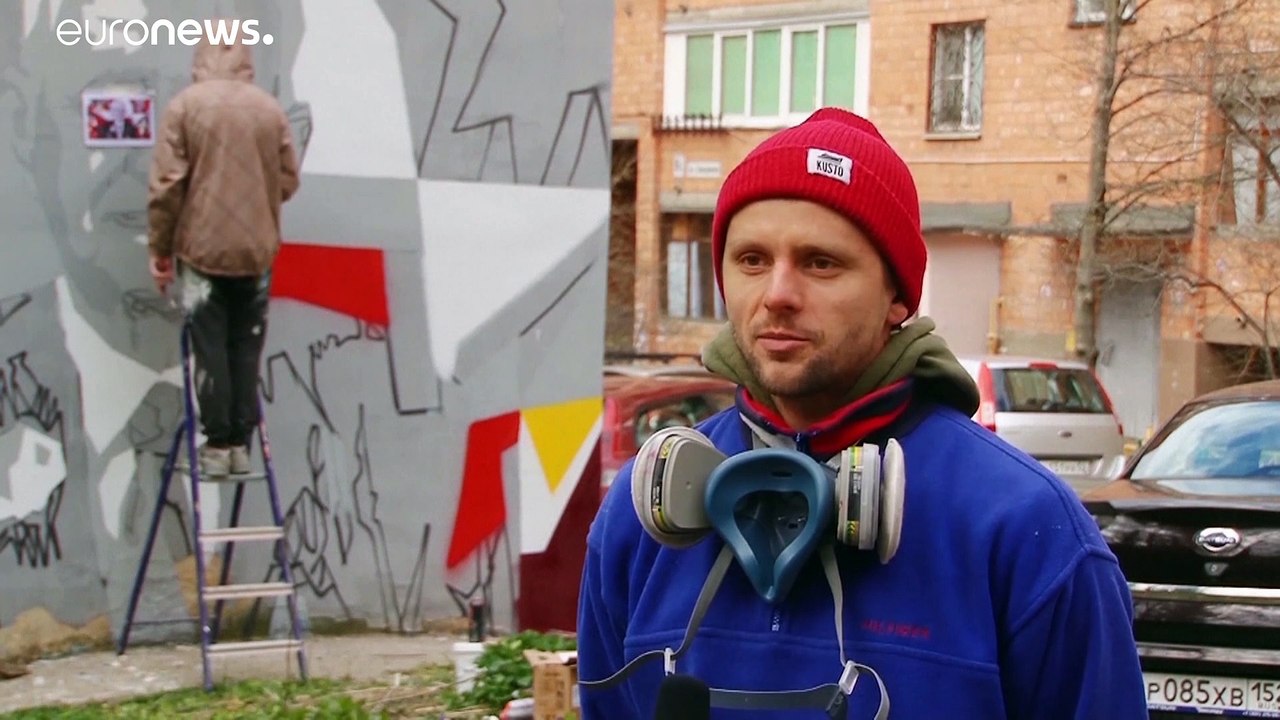 Zum 9. Mai: Street-Art zu Ehren der Kriegshelden