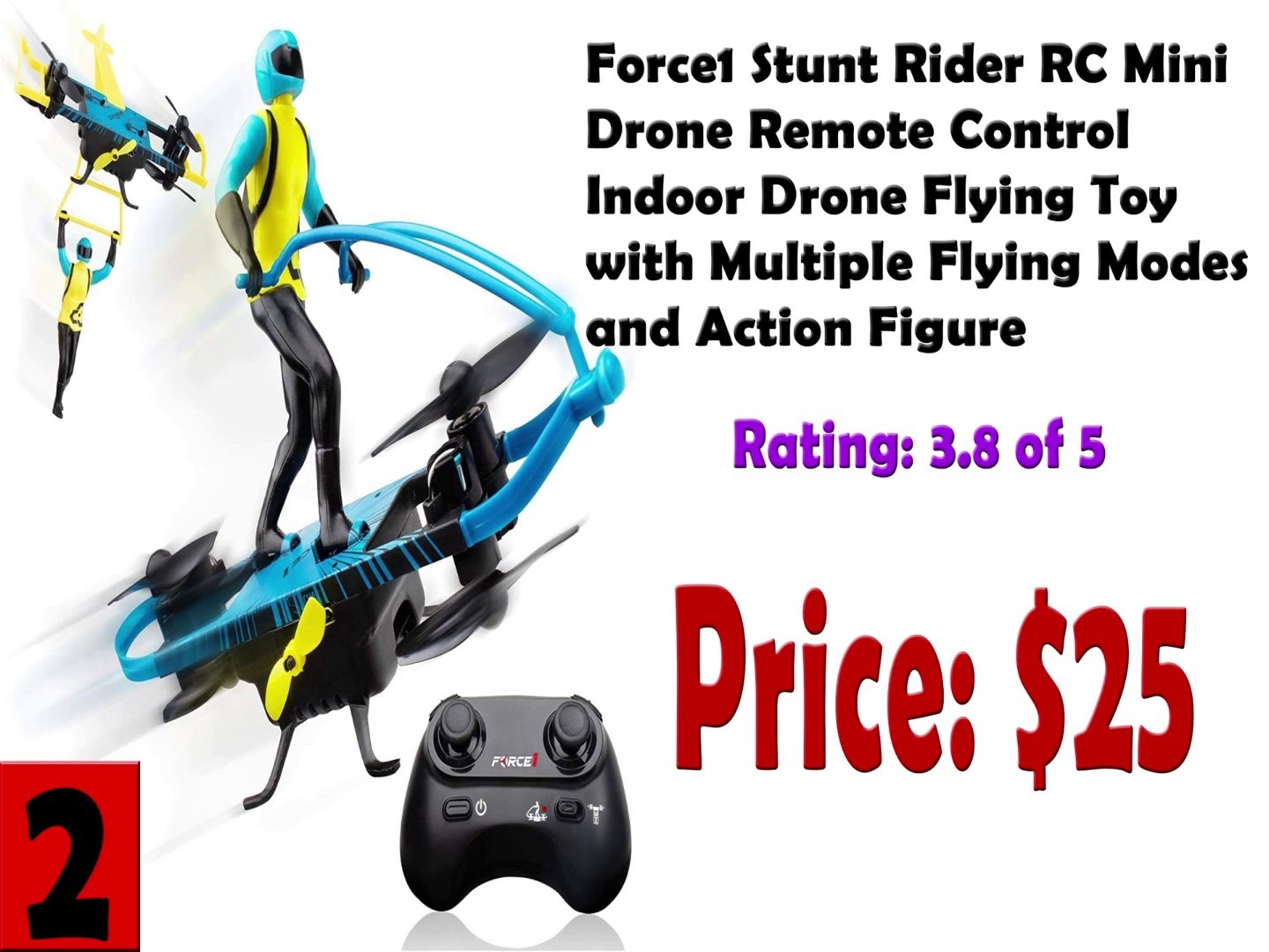 Stunt rider 2024 drone price