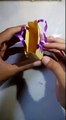 How to make a mini paper bag at home .. How To Make Shopping Bag With Paper.
