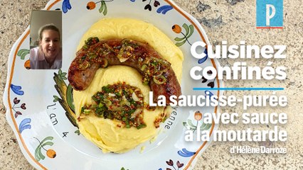 La recette de la saucisse de Toulouse - purée d’Hélène Darroze