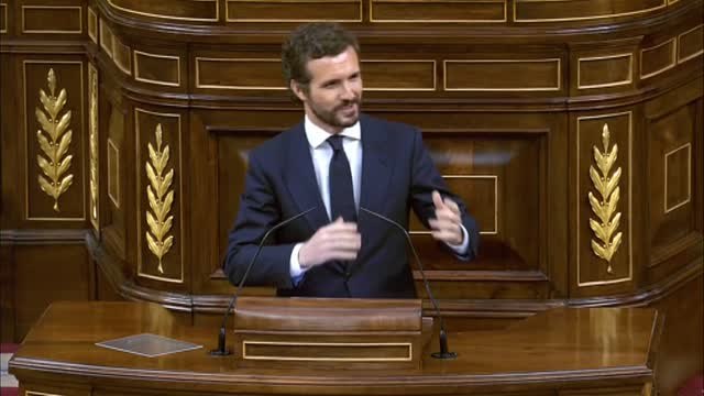 Casado a Sánchez: Usted es el error absoluto