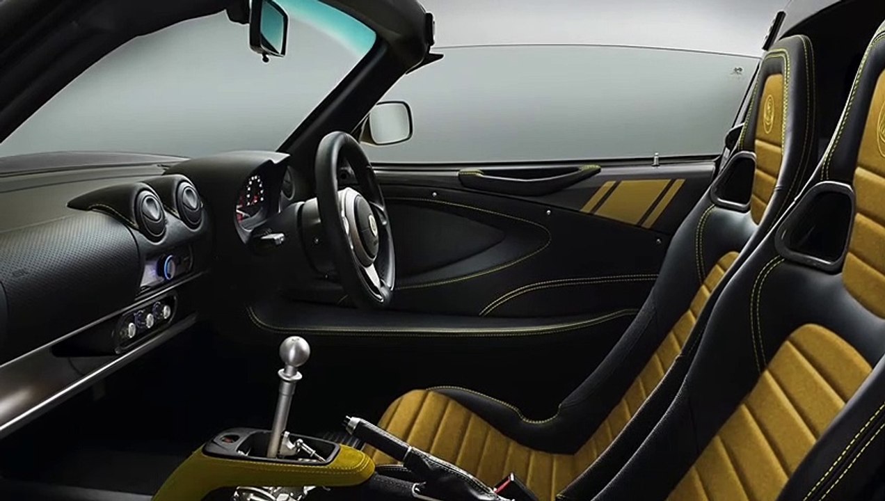 Lotus présente ses Lotus Elise Heritage Edition...