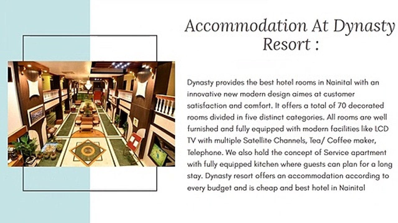 Looking for the best hotel in Nainital?