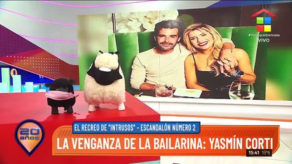 La bailarina que celebró la ruptura de Laurita Fernández y Cabré