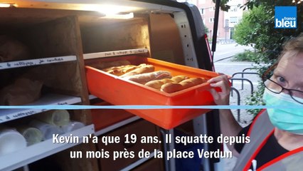 Reportage avec la maraude de la Croix Rouge à Pau