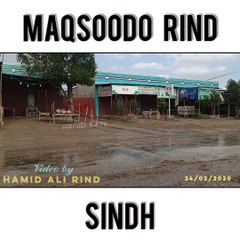 My village (Maqsoodo Rind) TimeLapse Rainy Season
