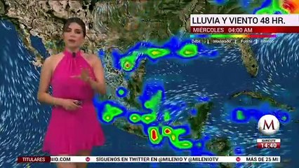 El clima para hoy 6 de mayo, Pamela Longoria