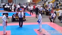 Enis Mehić kadet KUMITE - Karate kup Slavonski Brod Hrvatska 20.10.2019