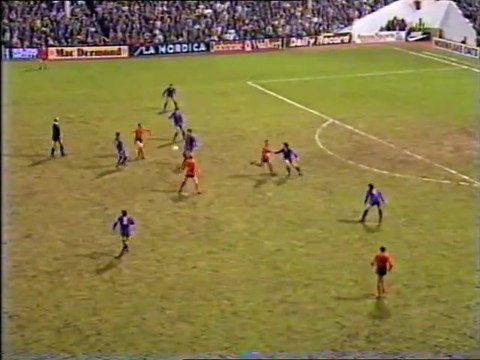 04/03/1987 - Dundee United v Barcelona - UEFA Cup Quarter-Final 1st Leg - Full Match (2nd Half)