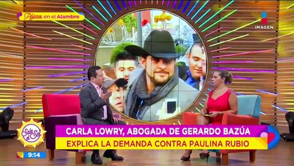 ¡Gerardo Bazúa demanda a Paulina Rubio porque no lo deja ver a su hijo