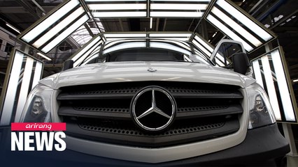 Download Video: S. Korea to fine Mercedes Benz US $63 mil. for emissions rigging, marking industry's largest financial penalty