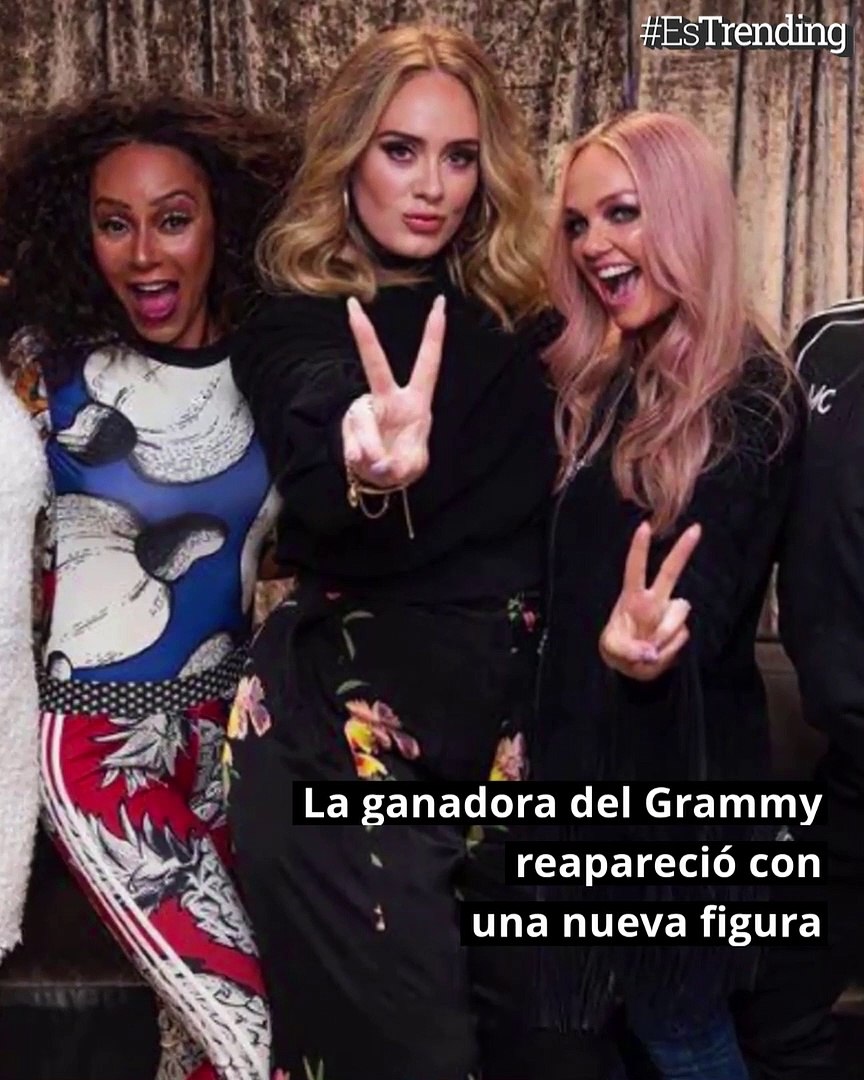 ⁣El impresionante cambio físico de Adele en su más reciente publicación