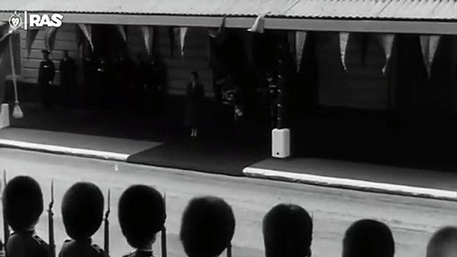 Haile Selassie - 1954 - Queen Elizabeth II Greets H.I.M. Parade In London, England