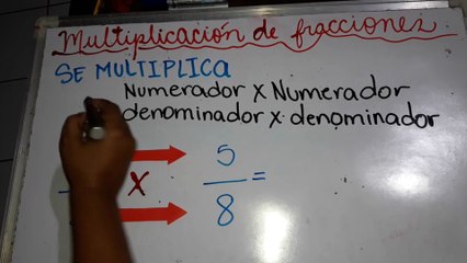 MULTIPLICACION DE FRACCIONES